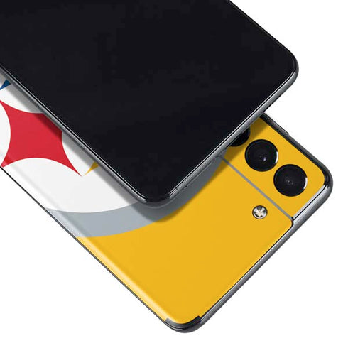 NFL Pittsburgh Steelers Large Logo Galaxy S21 Plus 5G Skin